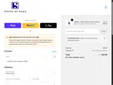 The House of Rags coupon verification screenshot