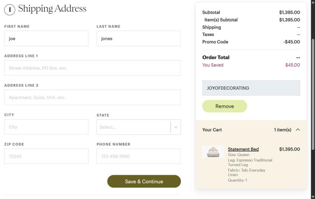 The Inside checkout page showing The Inside promo code box | Screenshot taken by SimplyCodes community member on Jun 14, 2025