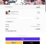 TJMSUE20 coupon verification screenshot
