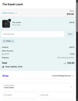 ZIDI20 coupon verification screenshot