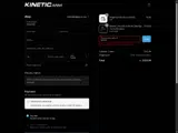 The Kinetic Arm coupon verification screenshot