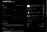 The Kinetic Arm coupon verification screenshot