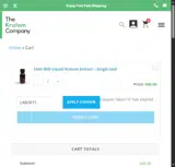 The Kratom Company coupon verification screenshot