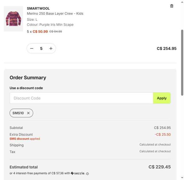 The Last Hunt checkout page showing The Last Hunt promo code box | Screenshot taken by SimplyCodes community member on Sep 9, 2025