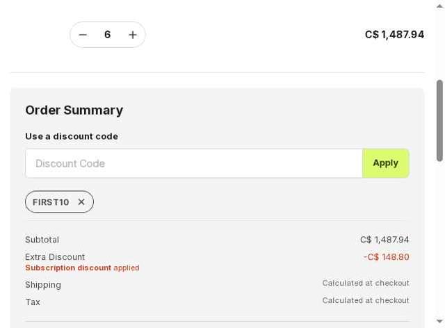 The Last Hunt checkout page showing The Last Hunt promo code box | Screenshot taken by SimplyCodes community member on Sep 5, 2025