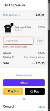 Family15 coupon verification screenshot
