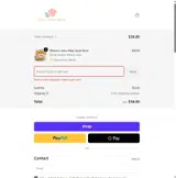 The Little Rose Shop coupon verification screenshot