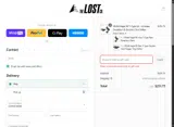The Lost Co. coupon verification screenshot