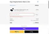 Magic Weighted Blanket coupon verification screenshot