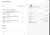 The Mane Attraction coupon verification screenshot
