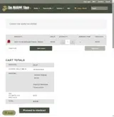 WELCOME10 coupon verification screenshot