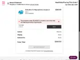 BLACK25 coupon verification screenshot