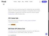 EASTER25 coupon verification screenshot