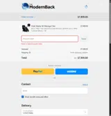 MODERN20 coupon verification screenshot