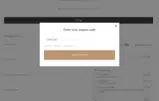 5PERCENT coupon verification screenshot