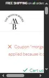 MORGANRE coupon verification screenshot