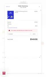 FATHER20 coupon verification screenshot