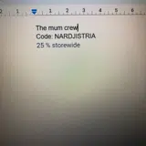 NARDJISTRIA coupon verification screenshot
