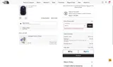 The North Face coupon verification screenshot