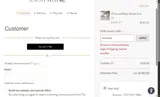 memorial coupon verification screenshot
