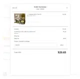 TENOFF coupon verification screenshot