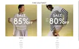 THE OUTNET coupon verification screenshot