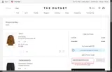 THE OUTNET coupon verification screenshot