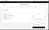 THE OUTNET coupon verification screenshot
