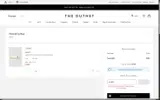 THE OUTNET coupon verification screenshot