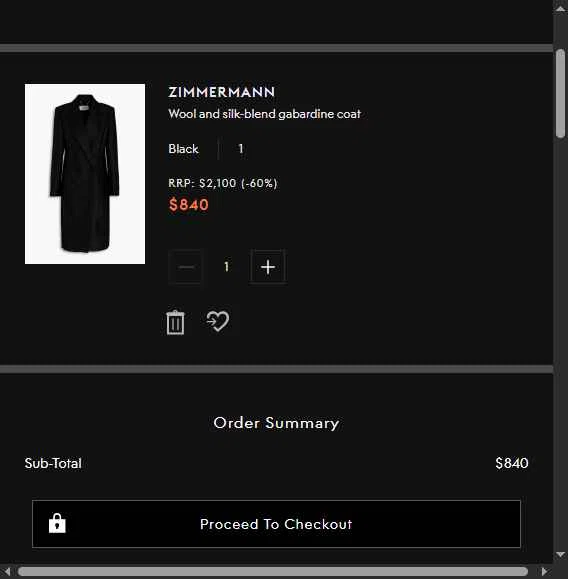 THE OUTNET checkout page showing THE OUTNET promo code box | Screenshot taken by SimplyCodes community member on Dec 24, 2025