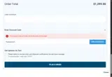 Halloween25 coupon verification screenshot
