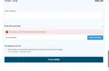 PerfectWater5h coupon verification screenshot