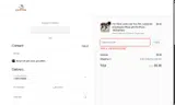 The Pet Pillow coupon verification screenshot