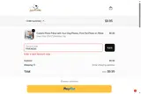 The Pet Pillow coupon verification screenshot
