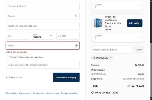 The Pool Factory Promo Codes (9 Verified) - $30 Off May 2025