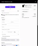 The Press Club coupon verification screenshot