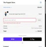 LUCKY17 coupon verification screenshot