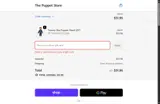 THXGIVE20 coupon verification screenshot