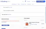 WELCOMEBACK coupon verification screenshot