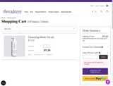 THERADERMCLUB20 coupon verification screenshot