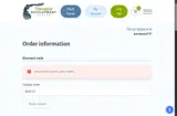 Therapist Development Center coupon verification screenshot