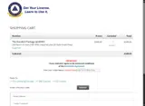 The Real Estate Business School coupon verification screenshot