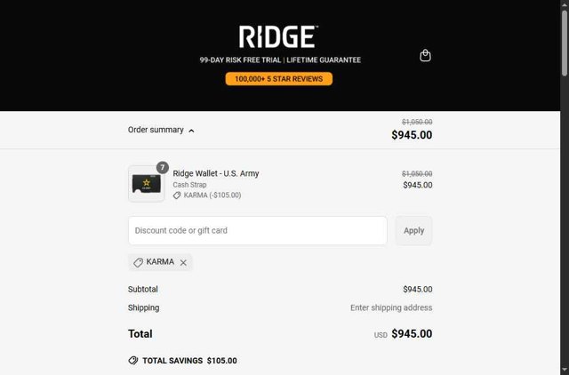 The Ridge Promo Codes - 10% Off (10 Verified) Jun 2025
