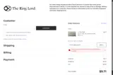 The Ring Lord coupon verification screenshot