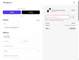 SAMPLESALE coupon verification screenshot