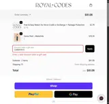 CARMYN15 coupon verification screenshot