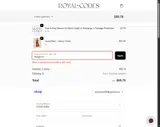 Hedgerow coupon verification screenshot