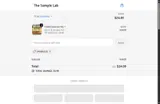 SAMPLE20 coupon verification screenshot