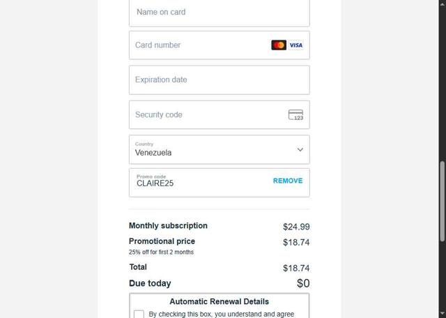 The Sculpt Society checkout page showing The Sculpt Society promo code box | Screenshot taken by SimplyCodes community member on Sep 12, 2025