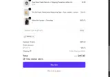 SMS10 coupon verification screenshot